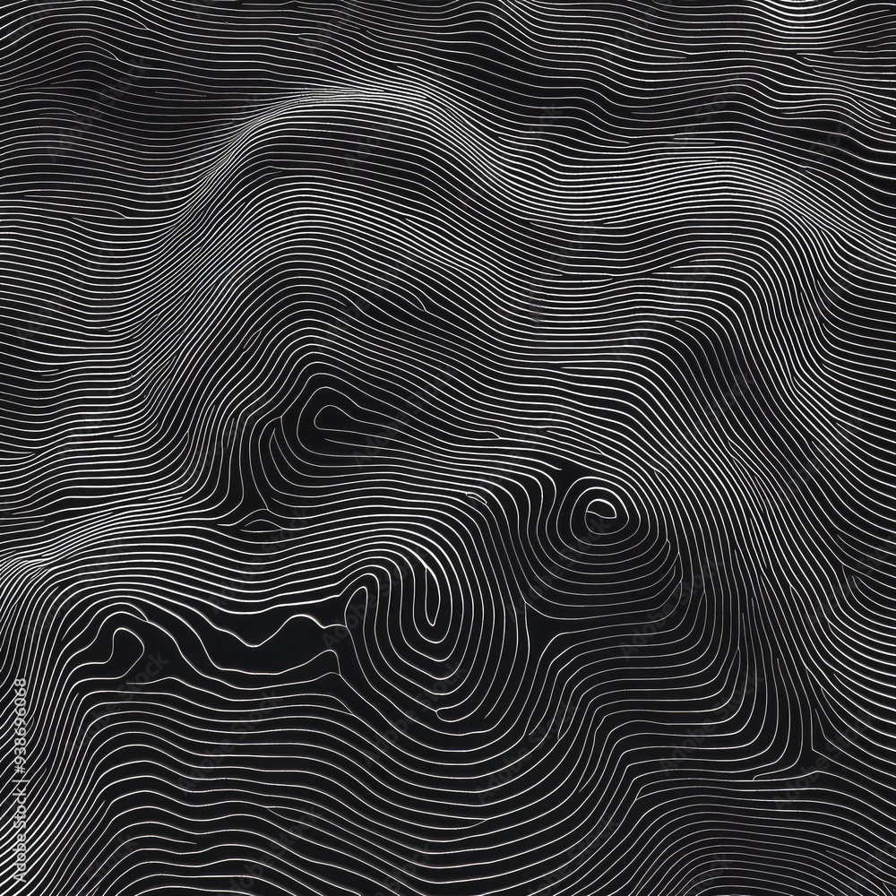 Abstract wavy lines pattern in black and white design Abstract wavy lines pattern in black and white design