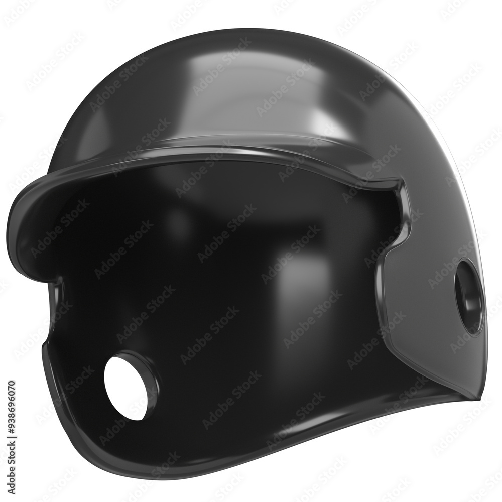 3d baseball helmet icon illustration 3d baseball helmet icon illustration