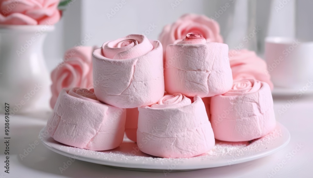 Pink perfection A delightful dessert arrangement Pink perfection A delightful dessert arrangement