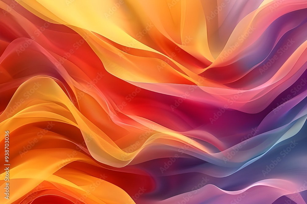 Abstract Colorful Waves Abstract Colorful Waves