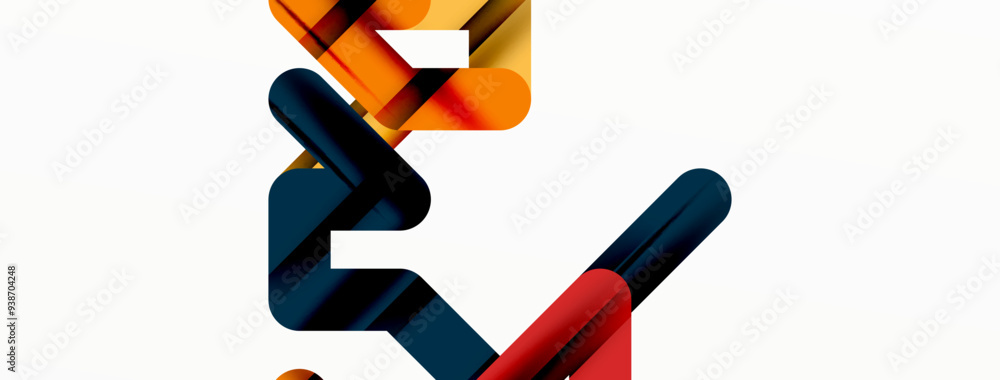 Dynamic colorful lines minimal abstract background Dynamic colorful lines minimal abstract background