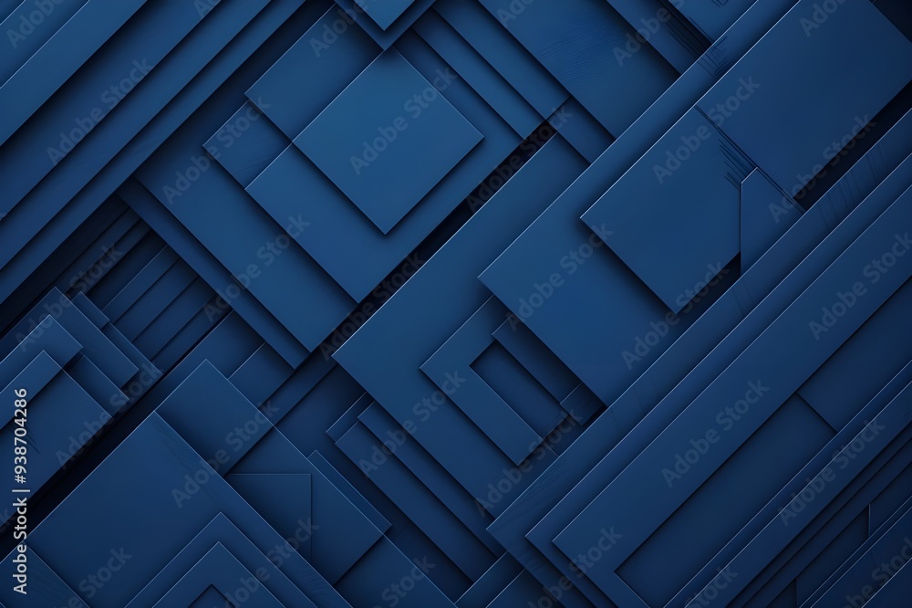 Abstract Blue Geometric Pattern Abstract Blue Geometric Pattern