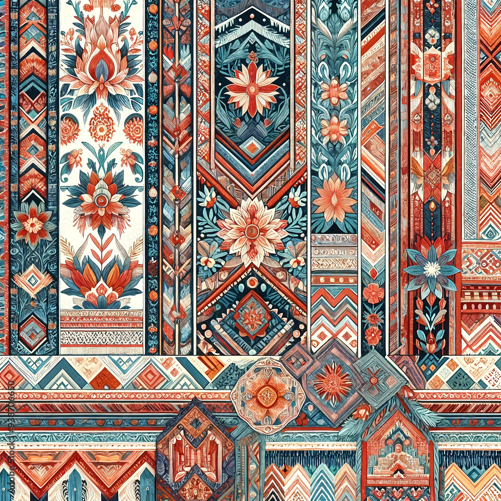 Traditional Textile Art: Vibrant Weaving Patterns Traditional Textile Art: Vibrant Weaving Patterns