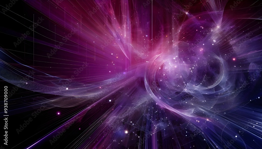 Fototapeta premium dynamic purple abstract business background