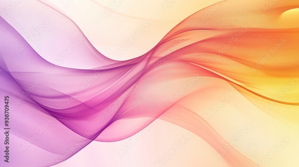 Abstract background with flowing lines and smooth gradients, creating a tranquil atmosphere. Abstract background with flowing lines and smooth gradients, creating a tranquil atmosphere.