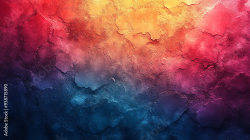 vibrant and colorful grain texture background with a modern noise effect, showcasing an abstract blend of colors and textures. Ideal for artistic designs, presentations, and digital media