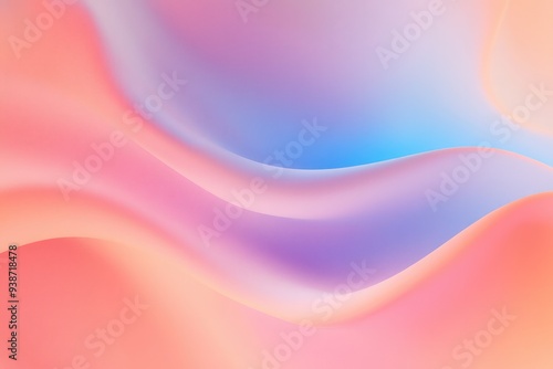 Abstract pastel wave pattern in soothing colors