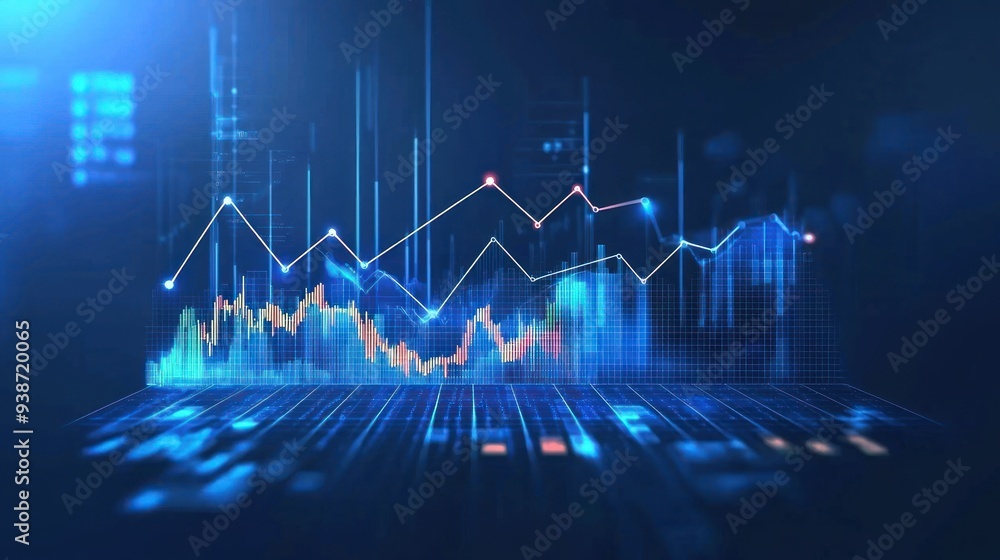 Analysis finance grow graph and market investment. Financial business plan,earnings,sale and strategy. Stock market chart, exchange financial growth diagram Analysis finance grow graph and market investment. Financial business plan,earnings,sale and strategy. Stock market chart, exchange financial growth diagram