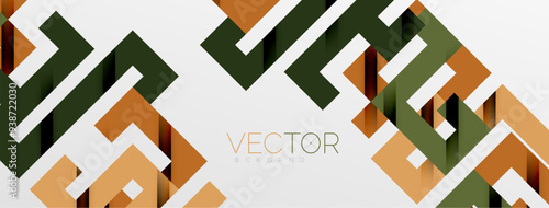 Color bend lines with shadow texture effect. Vector Illustration For Wallpaper, Banner, Background, Card, Book Illustration, landing page