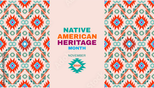 Native American Heritage Month in November  Celebrate photo