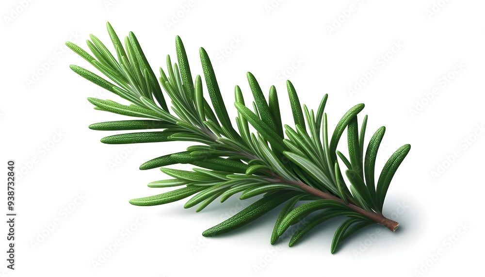 green rosemary branch isolated transparent cut out green rosemary branch isolated transparent cut out