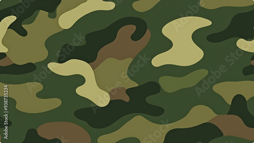 Army and military camouflage texture pattern background.