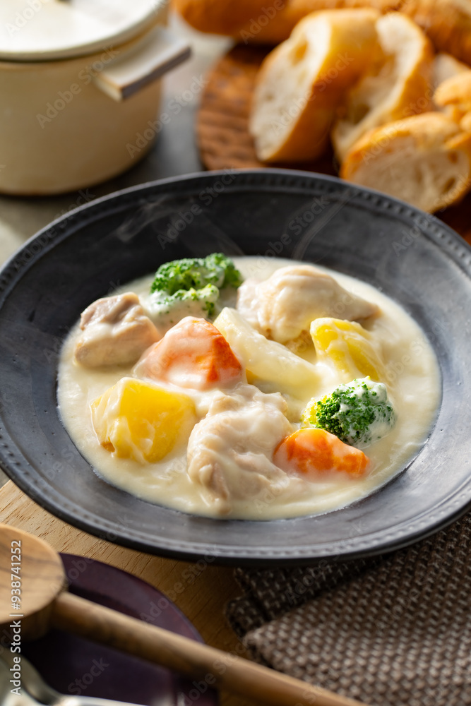 White cream stew.
Image of a delicious cream stew.
White cream stew.
Image of a delicious cream stew.