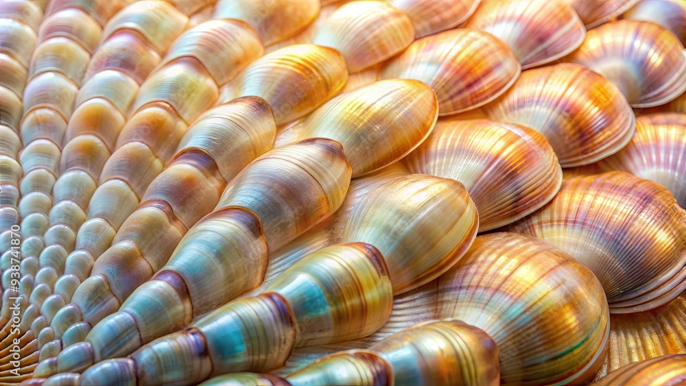 Close up of luxurious nacre seashell background texture, luxury, nacre, seashell, texture, close up, shiny, iridescent Close up of luxurious nacre seashell background texture, luxury, nacre, seashell, texture, close up, shiny, iridescent
