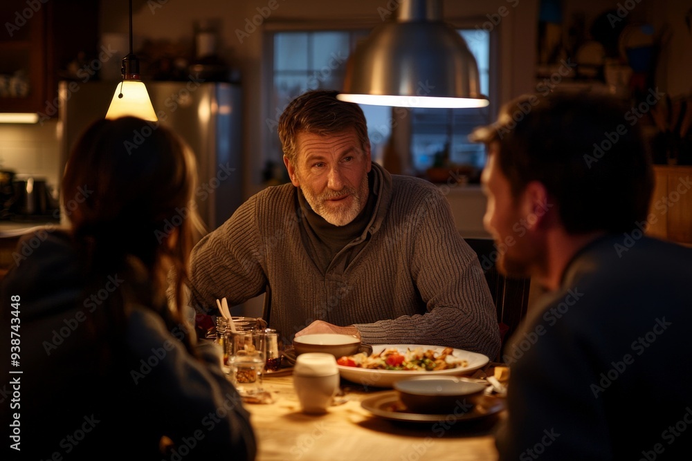 Family Dinner: A Janitors Evening of Warmth and Togetherness at the Kitchen Table Family Dinner: A Janitors Evening of Warmth and Togetherness at the Kitchen Table