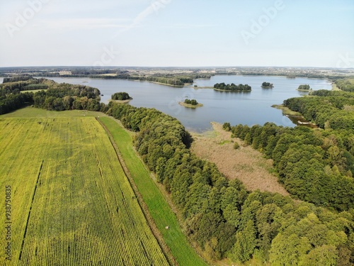Krajobraz wiejski, Mazury, Polska/Agricultural landscape, Masuria, Poland