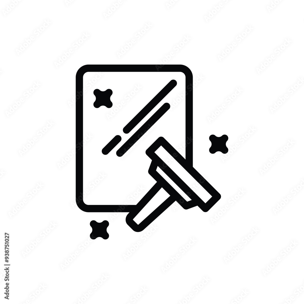 Glass cleaner icon design Glass cleaner icon design