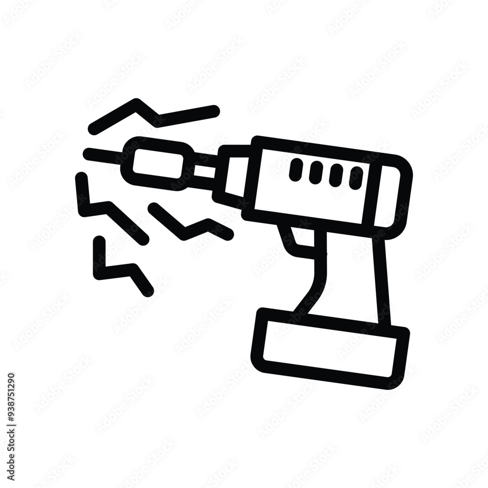 drill tool icon design drill tool icon design
