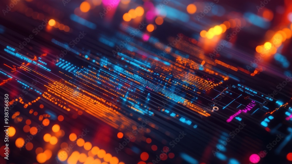 Abstract Digital Technology Background Abstract Digital Technology Background
