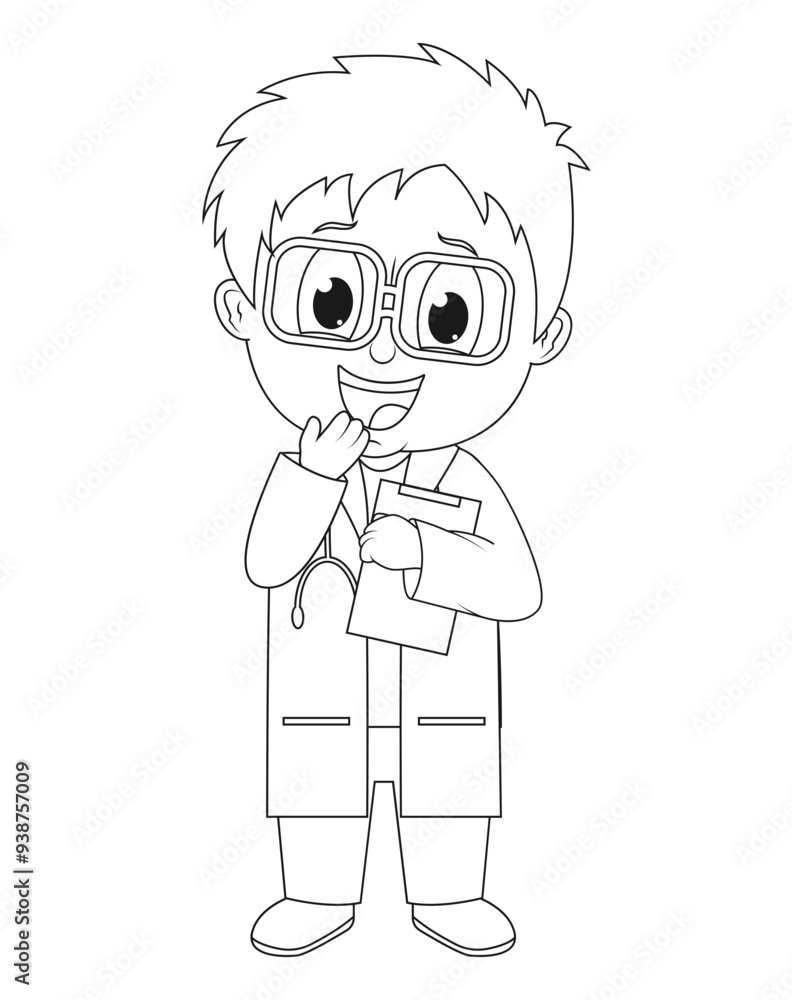 Little Doctor Cartoon Little Doctor Cartoon