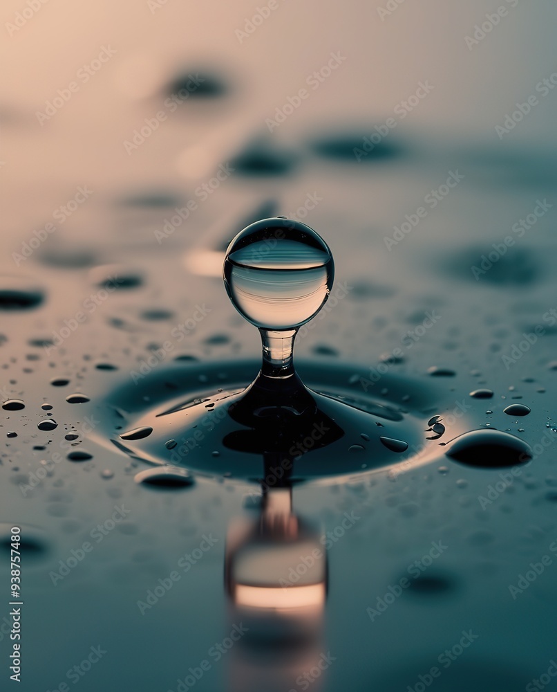 custom made wallpaper toronto digitaldrop of water
