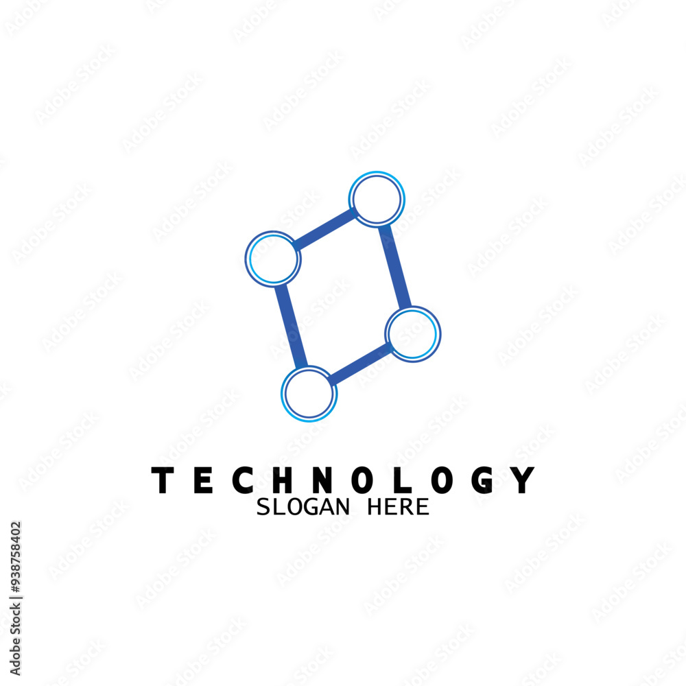 Abstract technology symbol sign. Technology digital logo. Molecule logo design template. Abstract technology symbol sign. Technology digital logo. Molecule logo design template.