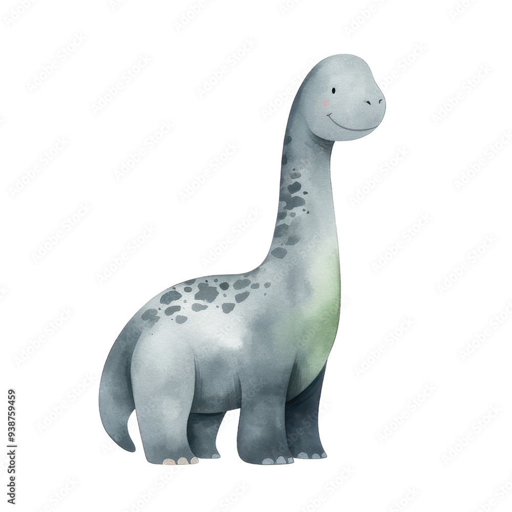 A cheerful dinosaur character with friendly smile, featuring gray body and green accents. This whimsical illustration evokes sense of joy and playfulness. A cheerful dinosaur character with friendly smile, featuring gray body and green accents. This whimsical illustration evokes sense of joy and playfulness.