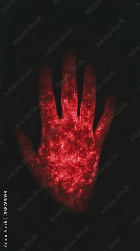 A closeup of a paleskinned hand showing an outbreak of monkeypox virus with red rash and swollen blisters The hand is resting on a soft fabric surface with the blisters prominently visible on the knuc A closeup of a paleskinned hand showing an outbreak of monkeypox virus with red rash and swollen blisters The hand is resting on a soft fabric surface with the blisters prominently visible on the knuc
