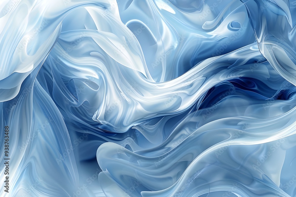 Abstract Blue Swirls Abstract Blue Swirls