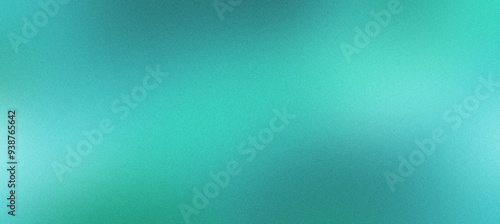 Subtle grainy texture on a turquoise green gradient background