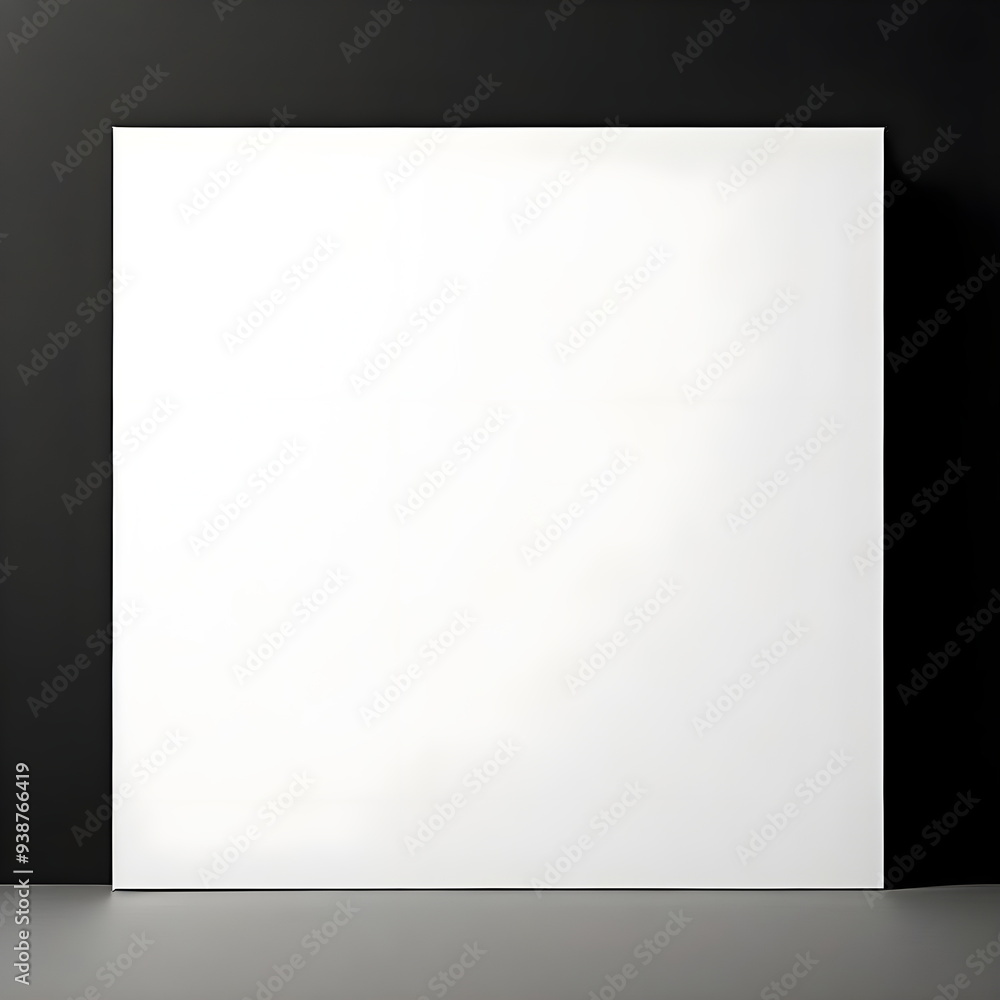 Fototapeta premium empty frame on wall