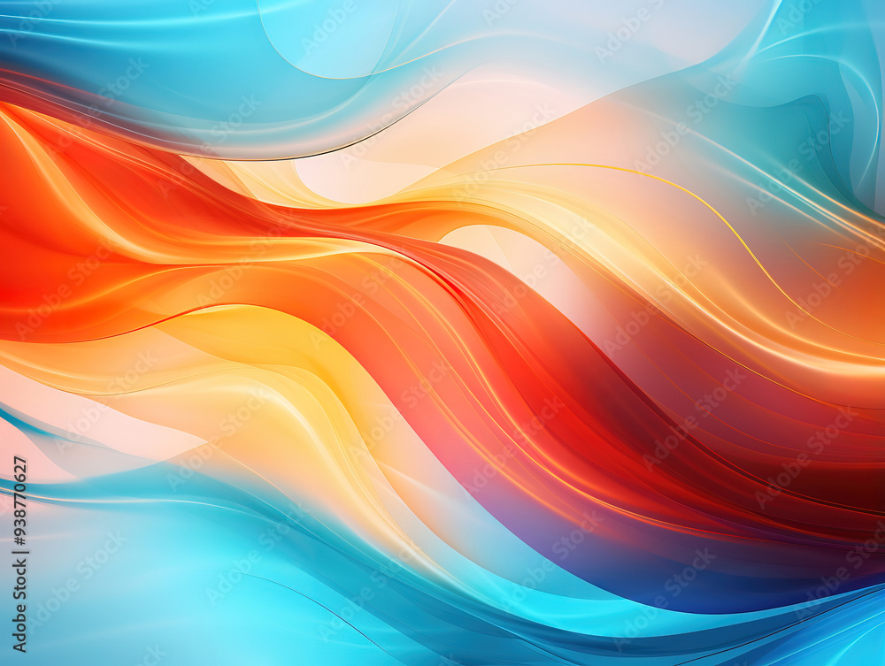 Luxurious Abstract background with wavy shapes and vivid colors Luxurious Abstract background with wavy shapes and vivid colors