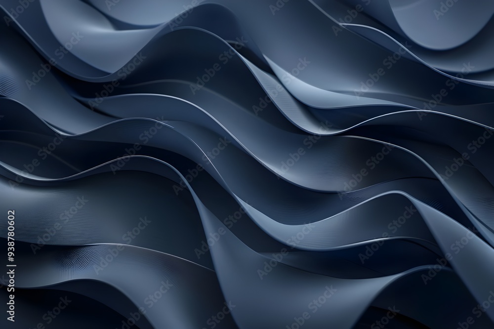 Abstract Blue Waves Abstract Blue Waves