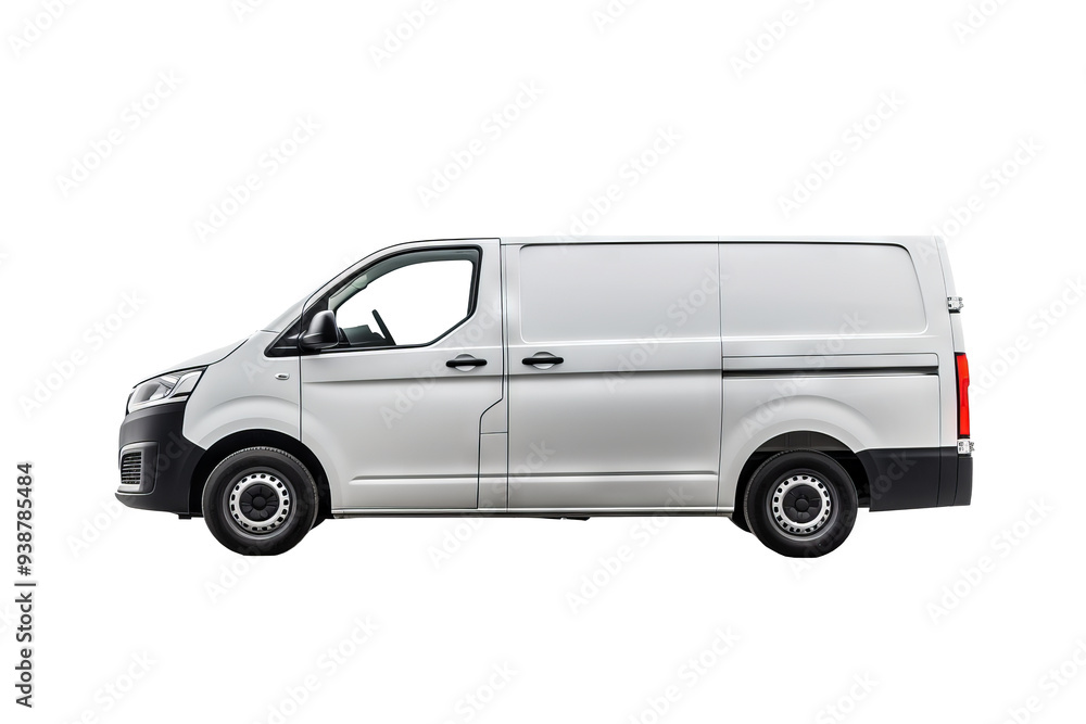 Modern van isolated on transparent background, high-quality PNG for versatile vehicle design projects and creative visual presentations Modern van isolated on transparent background, high-quality PNG for versatile vehicle design projects and creative visual presentations