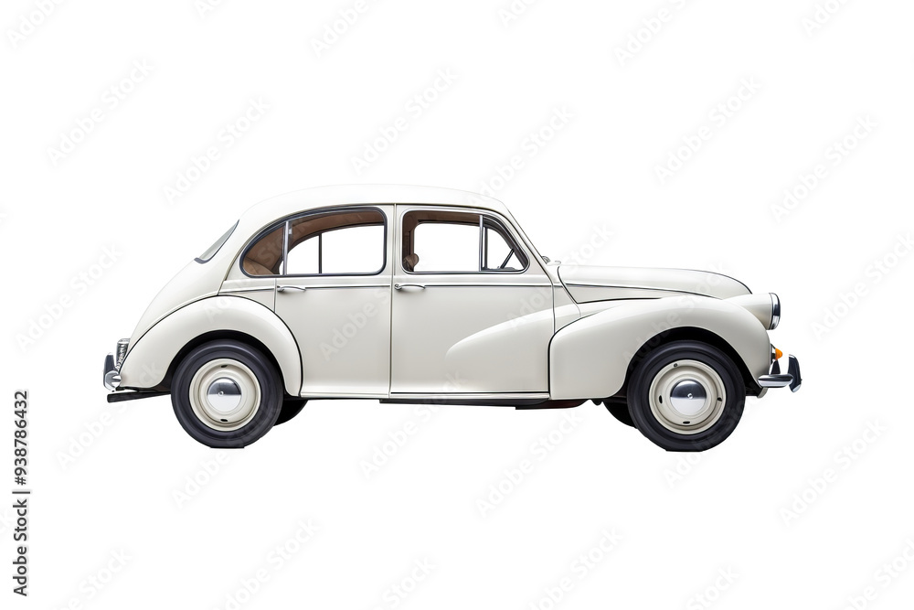 Obraz premium High-resolution PNG of a modern car with transparent background for digital design, automotive marketing, and custom creative projects
