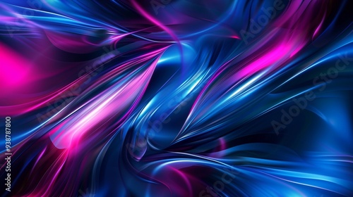 Modern Abstract Black Blue and Pink Color Background