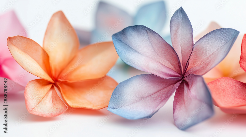 flower petals, flower background, paper folding, paper-made flower backdrop, handmade, craft, floral background, plumeria, tropical flower petals, flower background, paper folding, paper-made flower backdrop, handmade, craft, floral background, plumeria, tropical