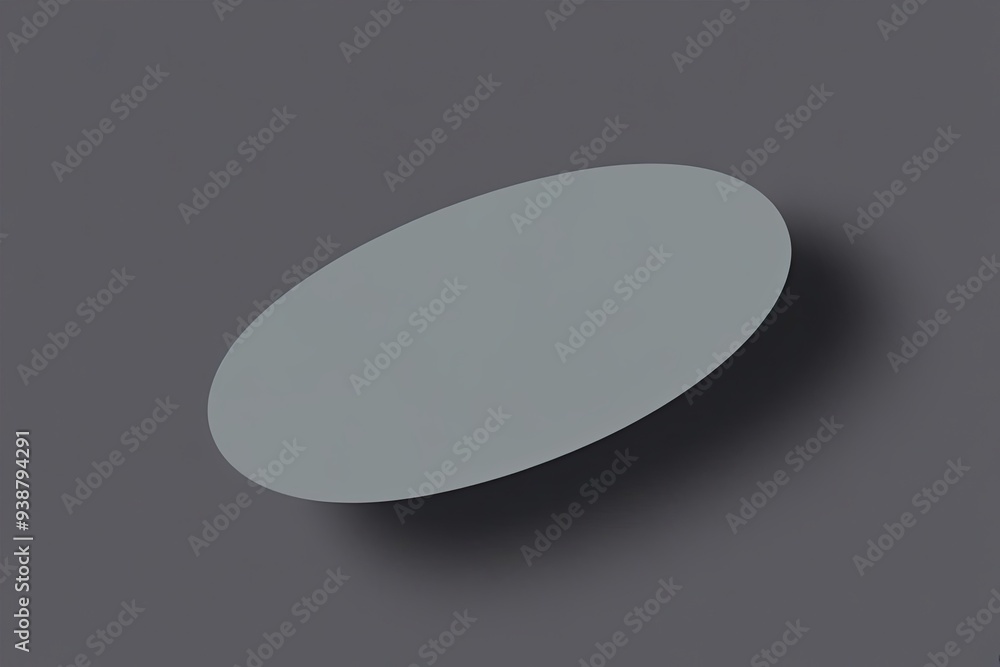 Soft Shadow Ellipse Overlay in Grey Shape Soft Shadow Ellipse Overlay in Grey Shape