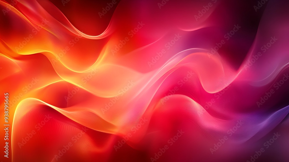 Obraz premium Colorful red abstract background