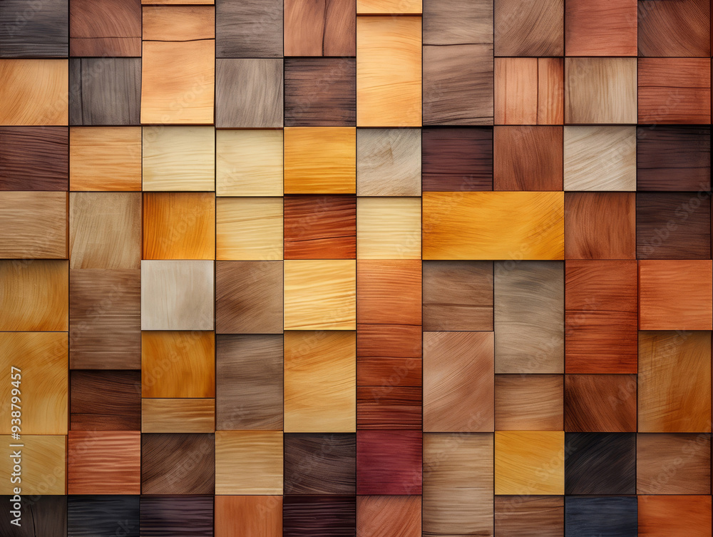 Excellent Abstract brown wooden glazed glossy deco glamour mosaic tile wall texture Excellent Abstract brown wooden glazed glossy deco glamour mosaic tile wall texture