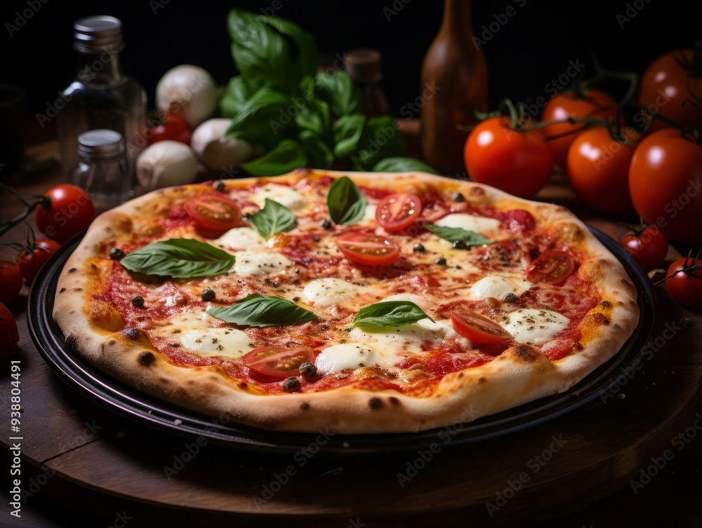 Amazing margherita pizza the ingredients and toppings Amazing margherita pizza the ingredients and toppings