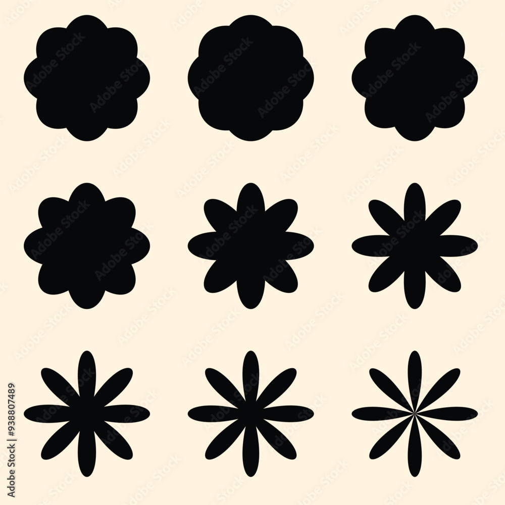 Obraz premium Set of blinking stars, sparks and sparkles. Shining twinkle sunburst shapes collection. Magic light flare pack for design template, poster, banner, brochure, leaflet. Vector glint glitter illustration