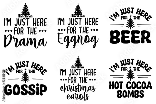 Colourful Quotes Bundle Phrases, Calligraphic Lettering Bundle Vector Illustration for Vouchers, Bookmark, Presentation