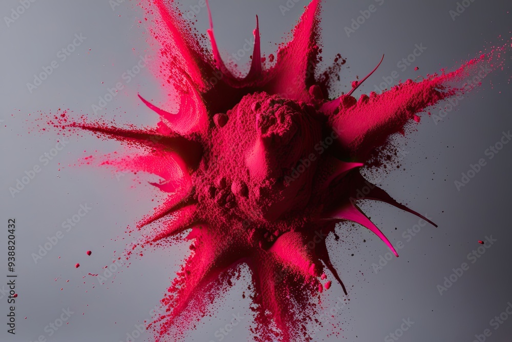 Dynamic Display of Beet Powder Nutritional Benefits in Motion Dynamic Display of Beet Powder Nutritional Benefits in Motion