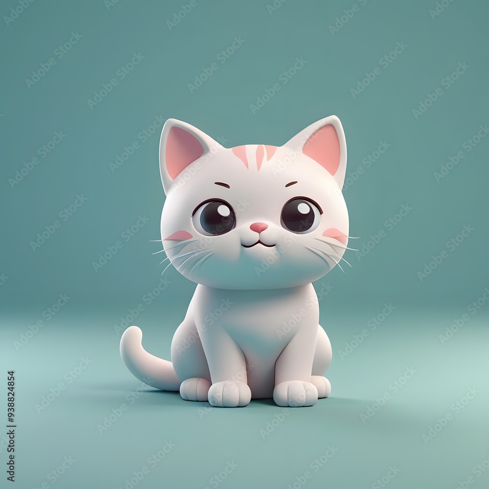 Cute Cartoon Cat Cute Cartoon Cat