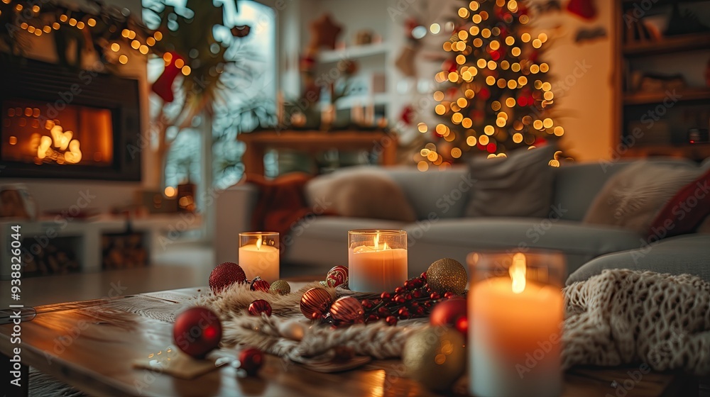 Christmas Tree Lights and Ornaments Xmas Lighting and Decor Interior Home Design Backdrop Winter Holiday Lifestyle Marketing Concept Background Festive Seasonal Wallpaper Christmas Tree Lights and Ornaments Xmas Lighting and Decor Interior Home Design Backdrop Winter Holiday Lifestyle Marketing Concept Background Festive Seasonal Wallpaper