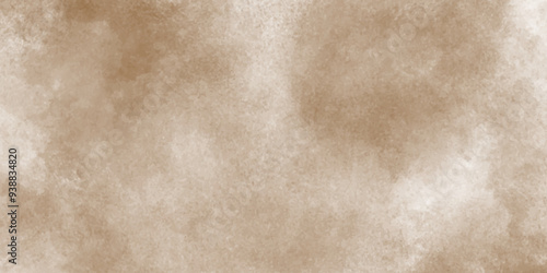 Heavily Mixed Wall Art paper texture, rustic dark wood with stains, Abstract Background Texture Pattern with brown color, Old brown paper parchment banner with distressed vintage grunge texture.