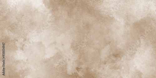 Heavily Mixed Wall Art paper texture, rustic dark wood with stains, Abstract Background Texture Pattern with brown color, Old brown paper parchment banner with distressed vintage grunge texture.