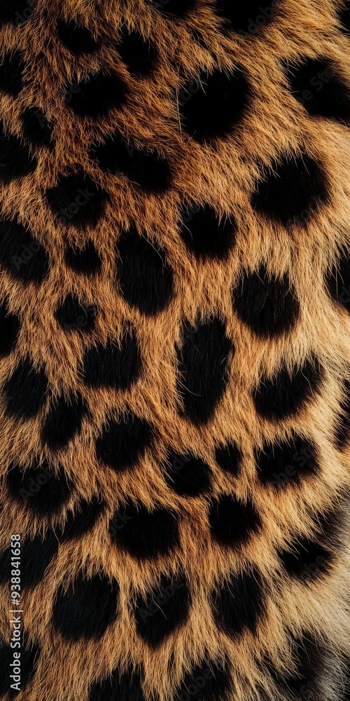 Close-up of leopard texture showcasing distinctive spots in natural light Close-up of leopard texture showcasing distinctive spots in natural light