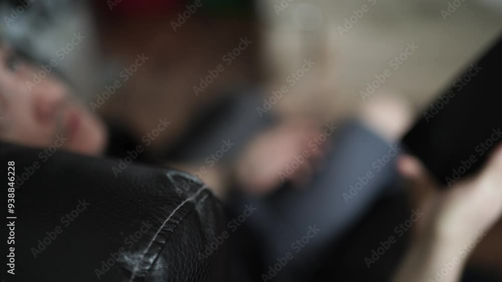 Man scrolling social media in smartphone. Social Media Addiction. Phone Browsing. Smartphone Addiction Man scrolling social media in smartphone. Social Media Addiction. Phone Browsing. Smartphone Addiction